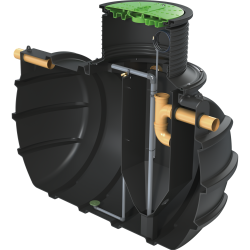 Kingspan BioAir® 2 do 6 RLM (zewnętrzna dmuchawa) Przydomowa Oczyszczalnia Ścieków
